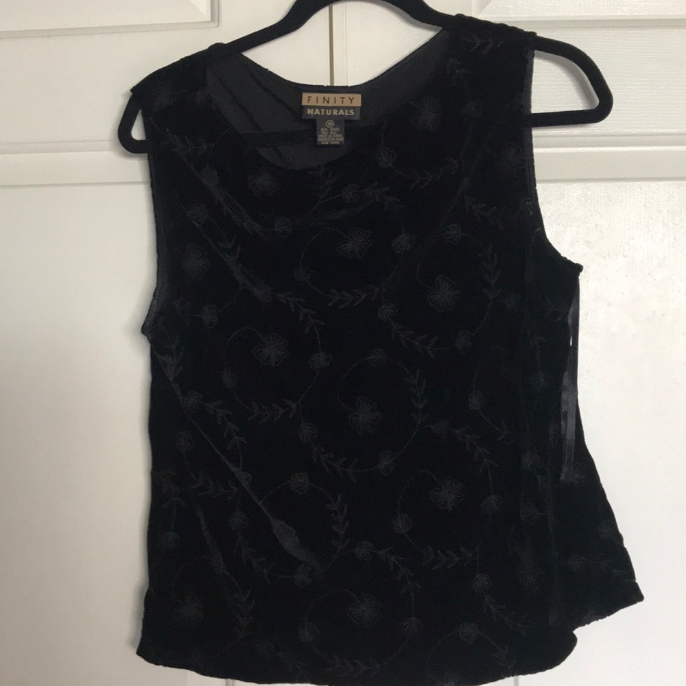 Velour Shell Top